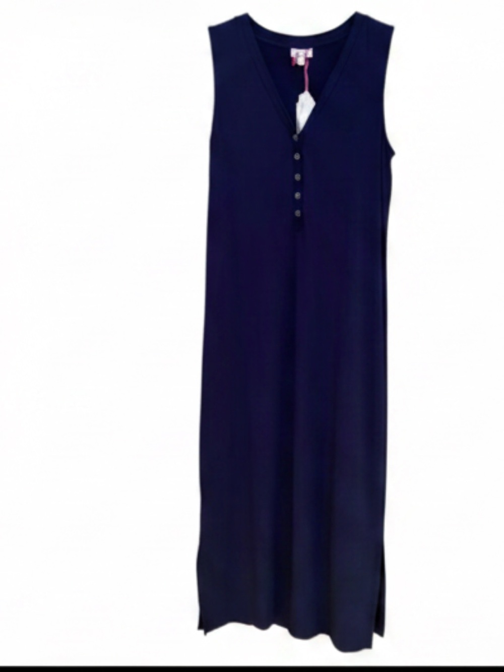 NWT Cremieux Navy Sleeveless Tank Dress Size XS Classic Casual